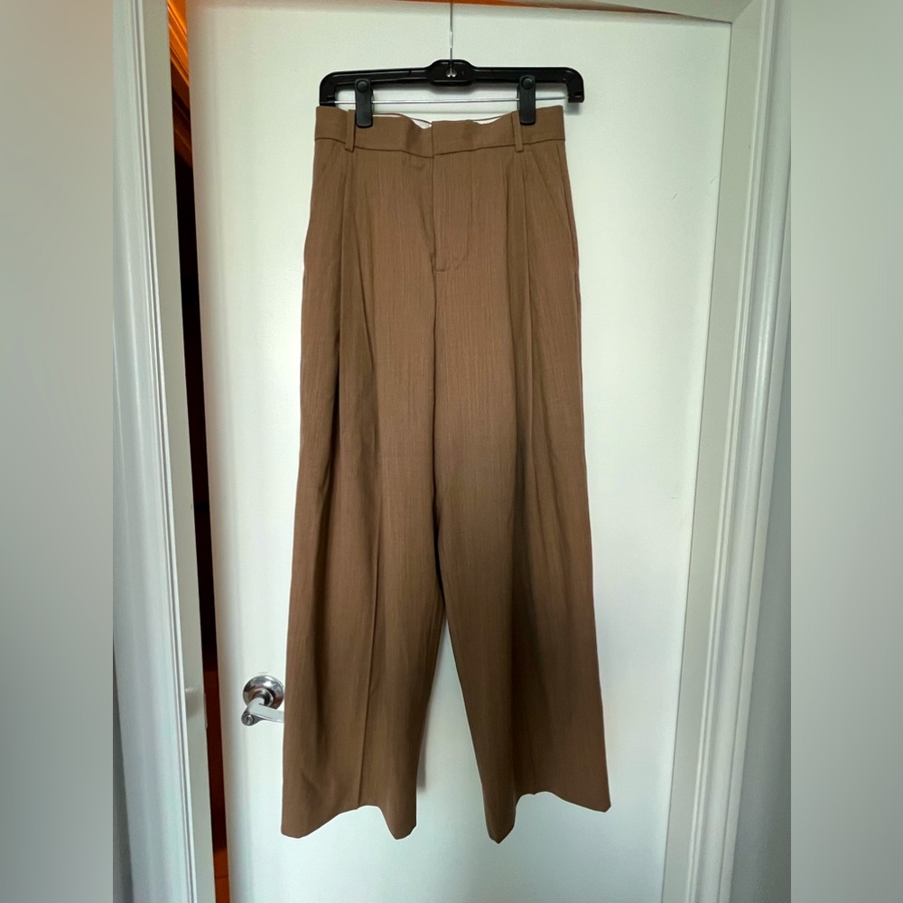 Aritzia wide leg trousers